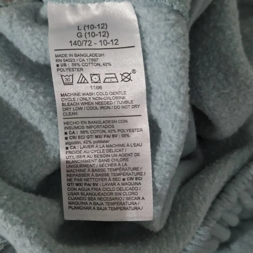 Old Navy Boys Size Large Drawstring Pull-on Fleece Shorts Green